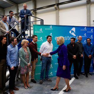 Visite S.A.R. la Princesse Astrid - Ecosteryl